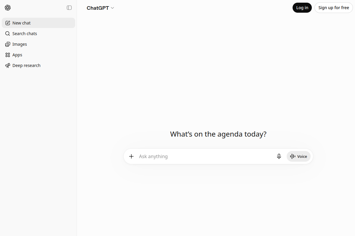 Anthropic API screenshot